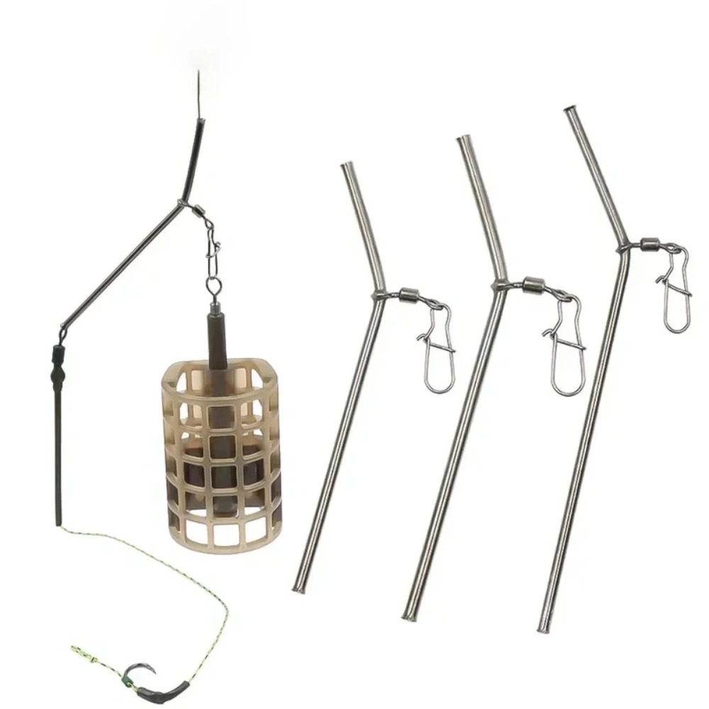 Fishing Equipment On Sale - 5er-Set kleine Messingrohr-Verbinder 5/7/9cm für den