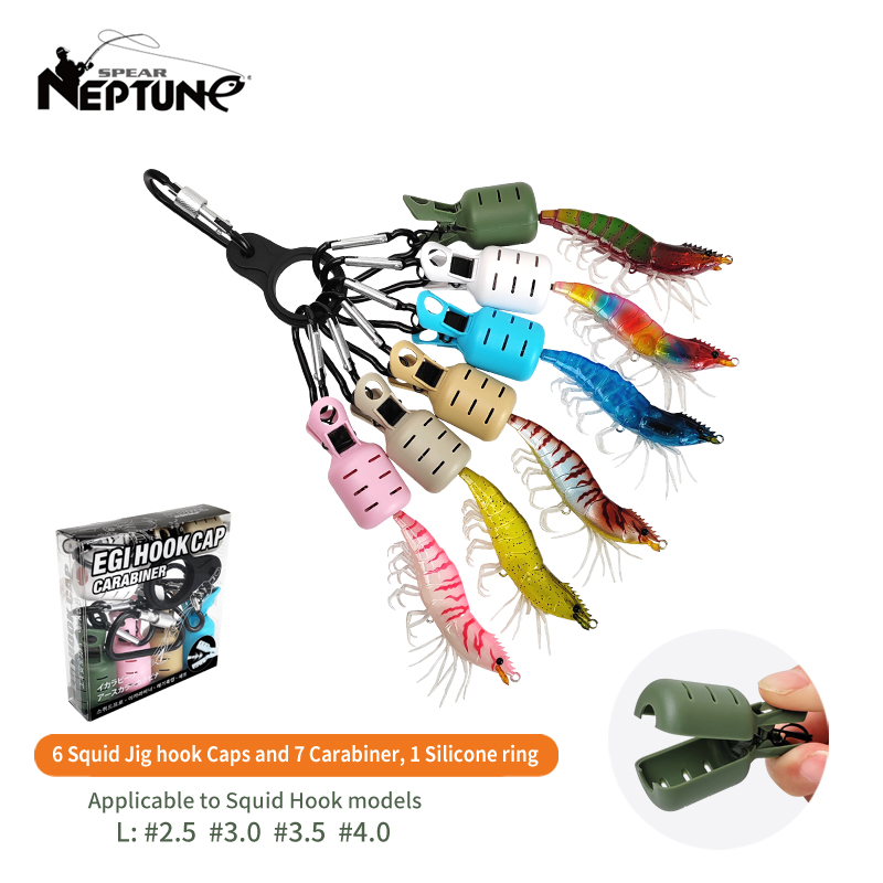 Fishing Equipment Basics - Neue Tintenfisch Jig Köder Schutz Kit