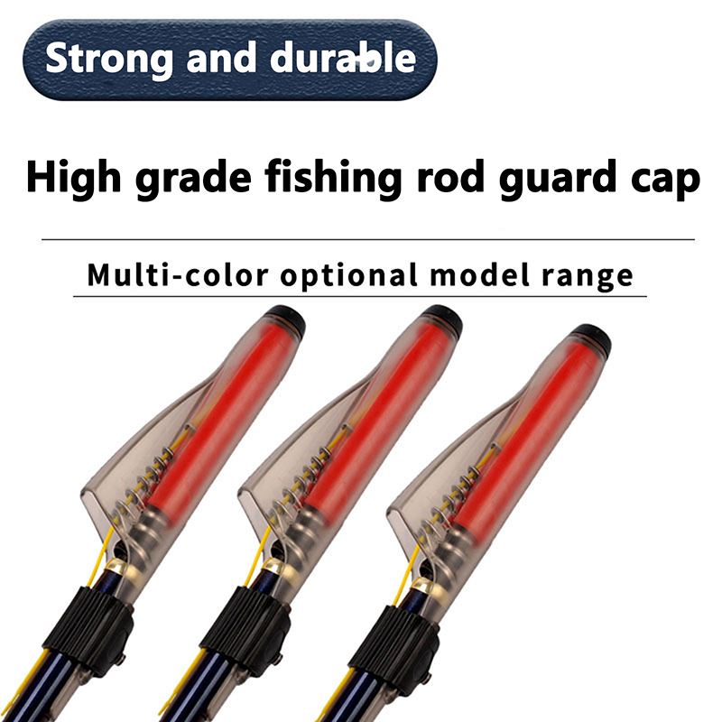 Fishing Equipment On Sale - 1 Stück Transparente Angelruten-Spitzenschutzkappe Rutenführungsschutzkappe Meeresruten-Schutzkappe