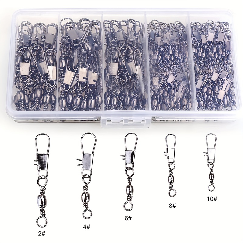 50/200 Stück Barrel-Snap-Wirbe – Fishing Equipment Set Bewertung und Preis