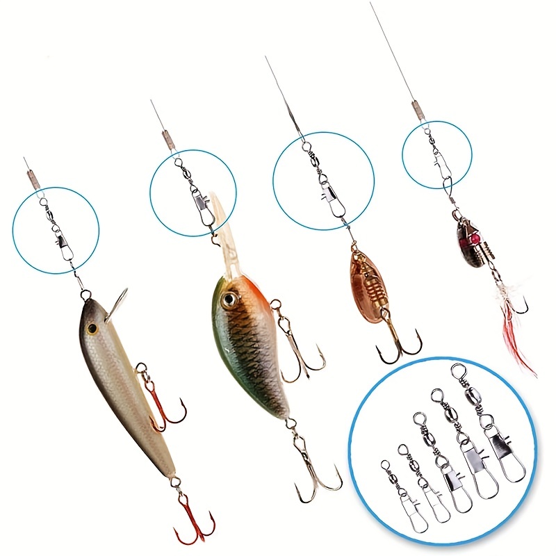 50/200 Stück Barrel-Snap-Wirbe – Fishing Equipment Set Bewertung und Preis